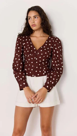 Cedar Corset Blouse
