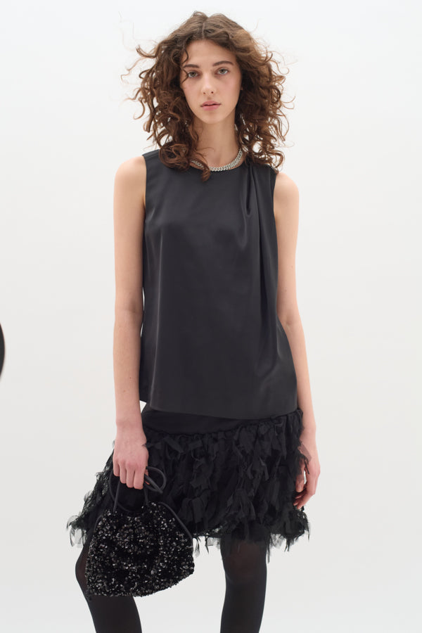 Zilky Pleat Top