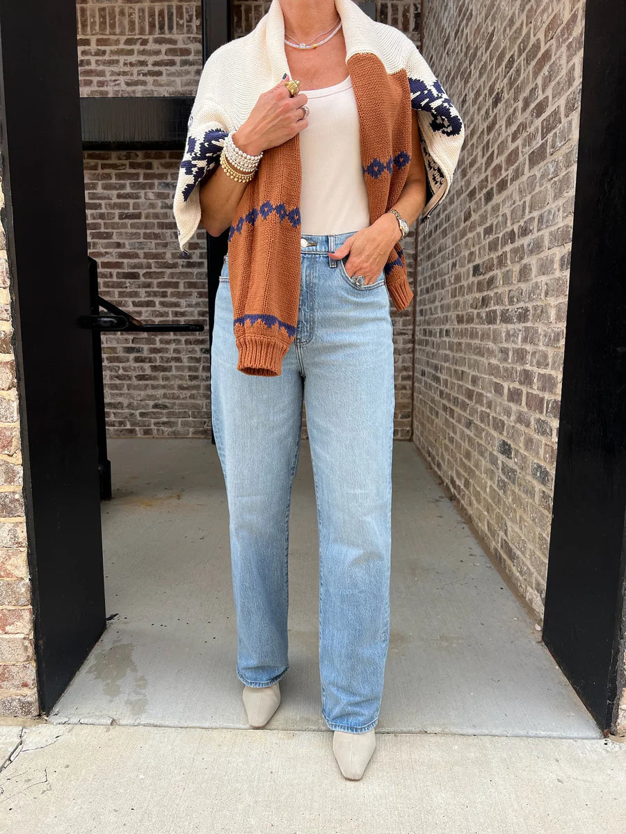 Sweet Rose Zip Sweater Jacket
