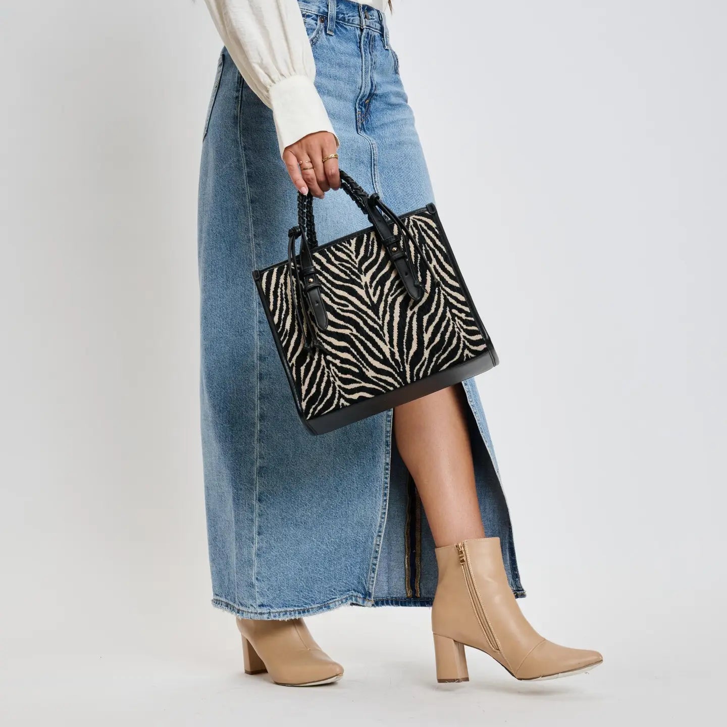 Dinsdale Zebra Print Crossbody