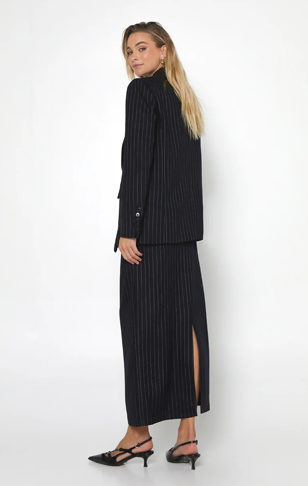 Jensen Blazer - Navy Pin Stripe
