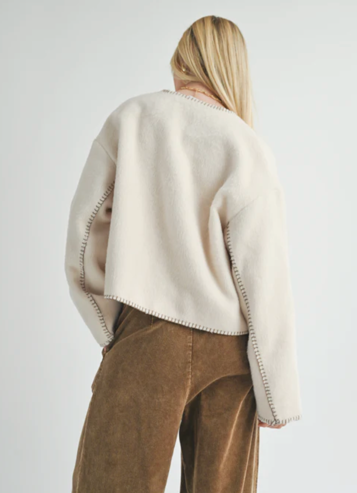 Prestige Contrast Stitch Jacket