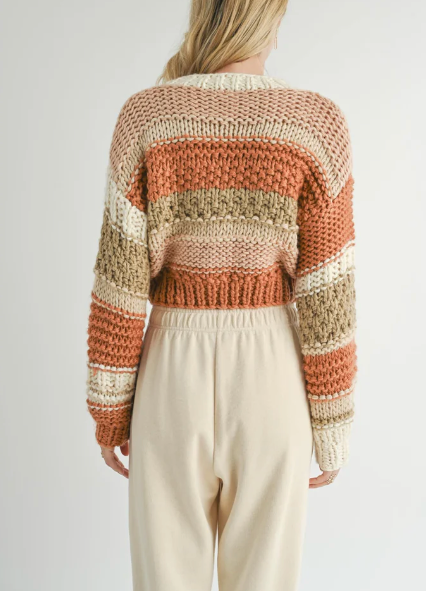 Butter Pecan Chunky Sweater