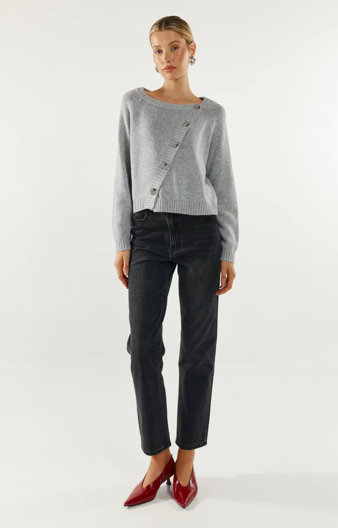Nylah Cardigan - Grey