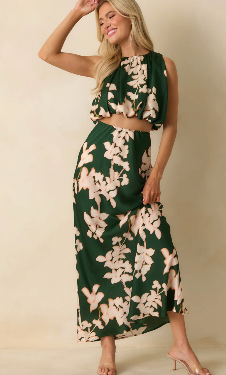 Vilma Rouched Crop Top