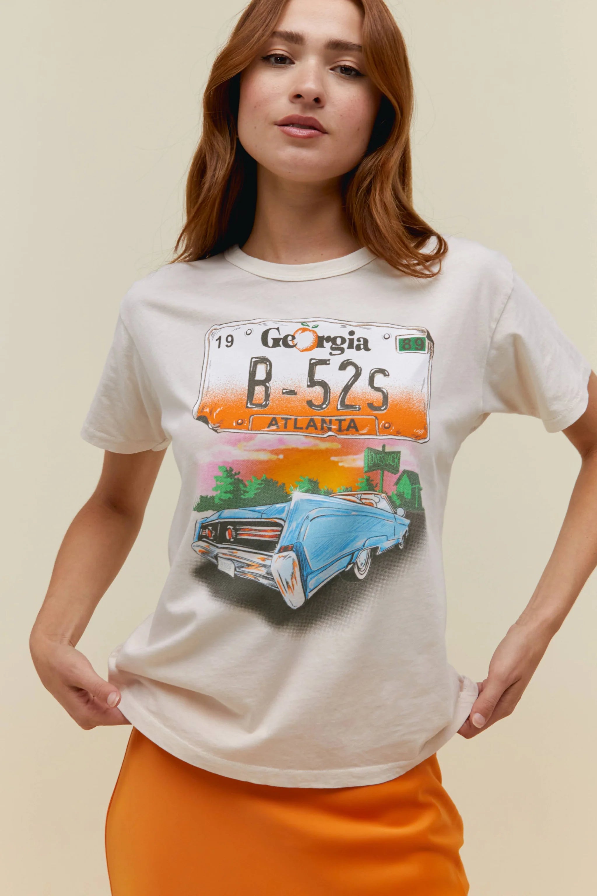 THE B-52'S LOVE SHACK CAR RINGER TEE