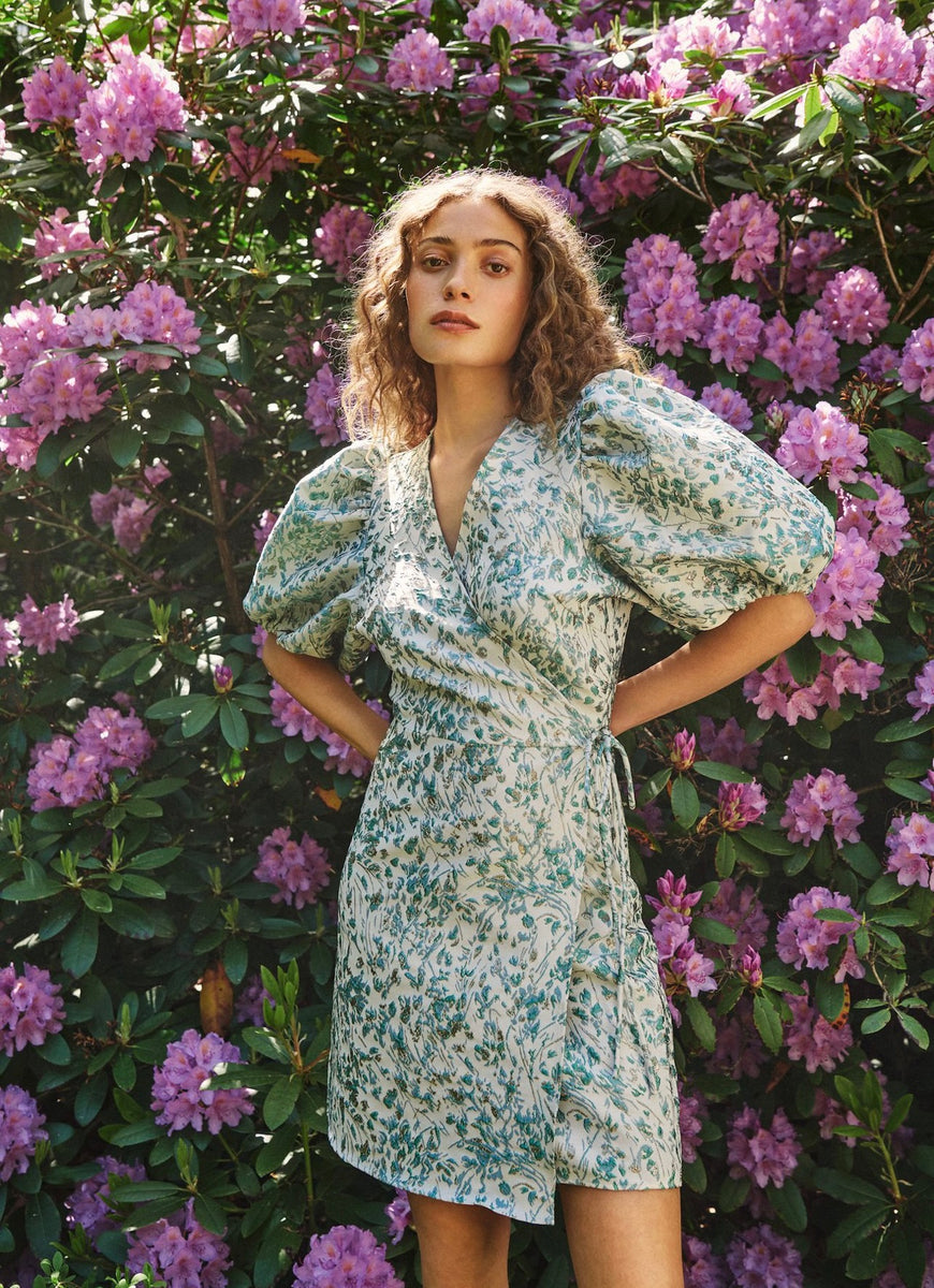 Next floral discount wrap dress