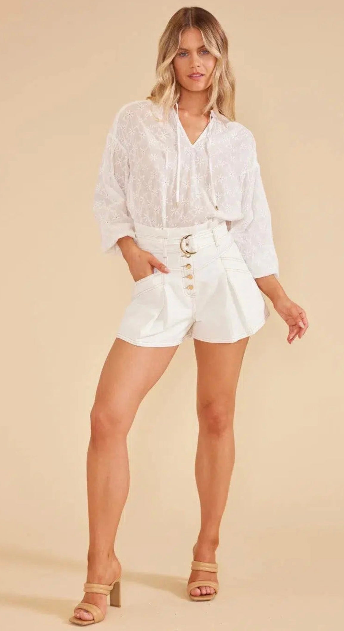 Sadie Broidery Blouse