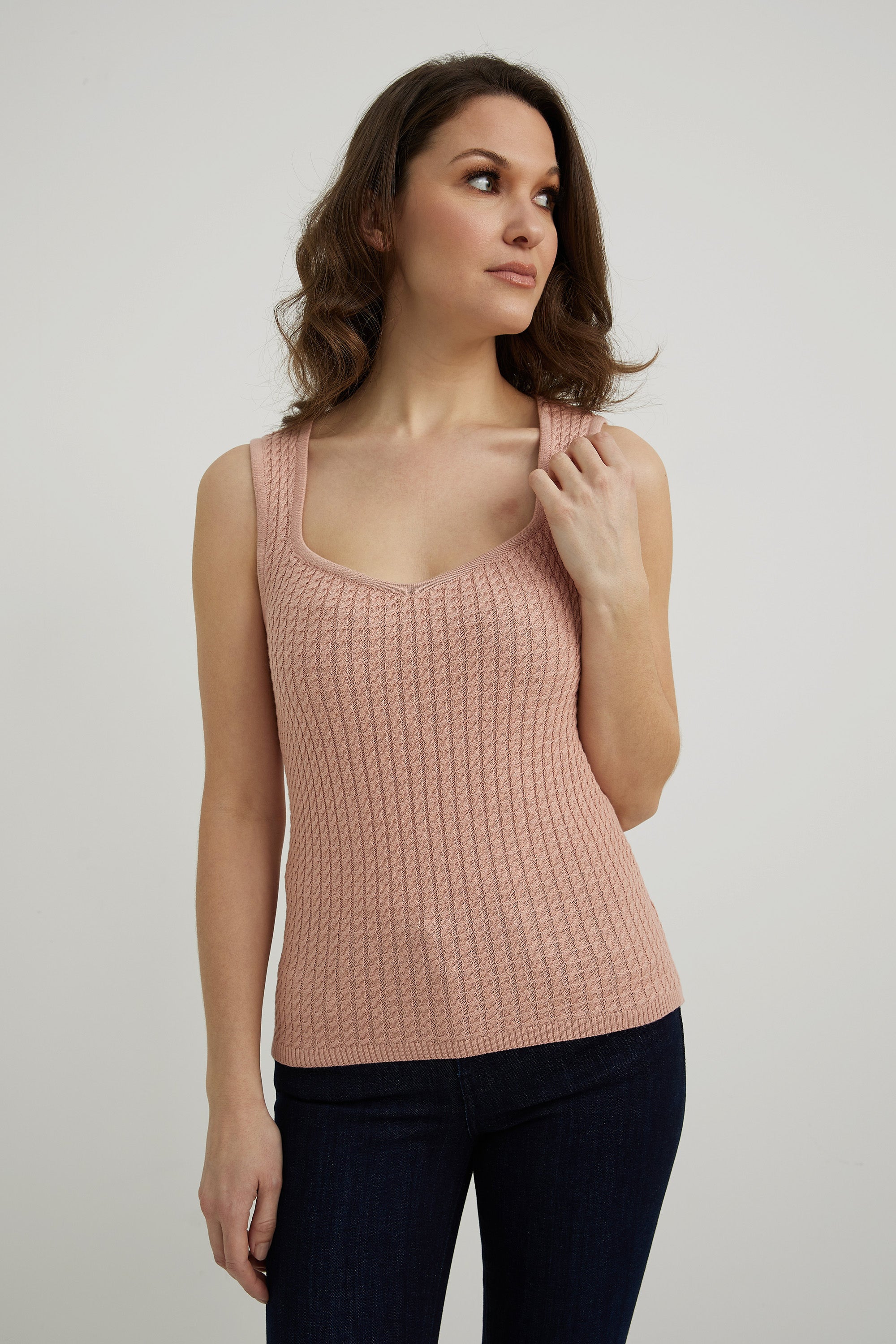 Rose Knit Tank