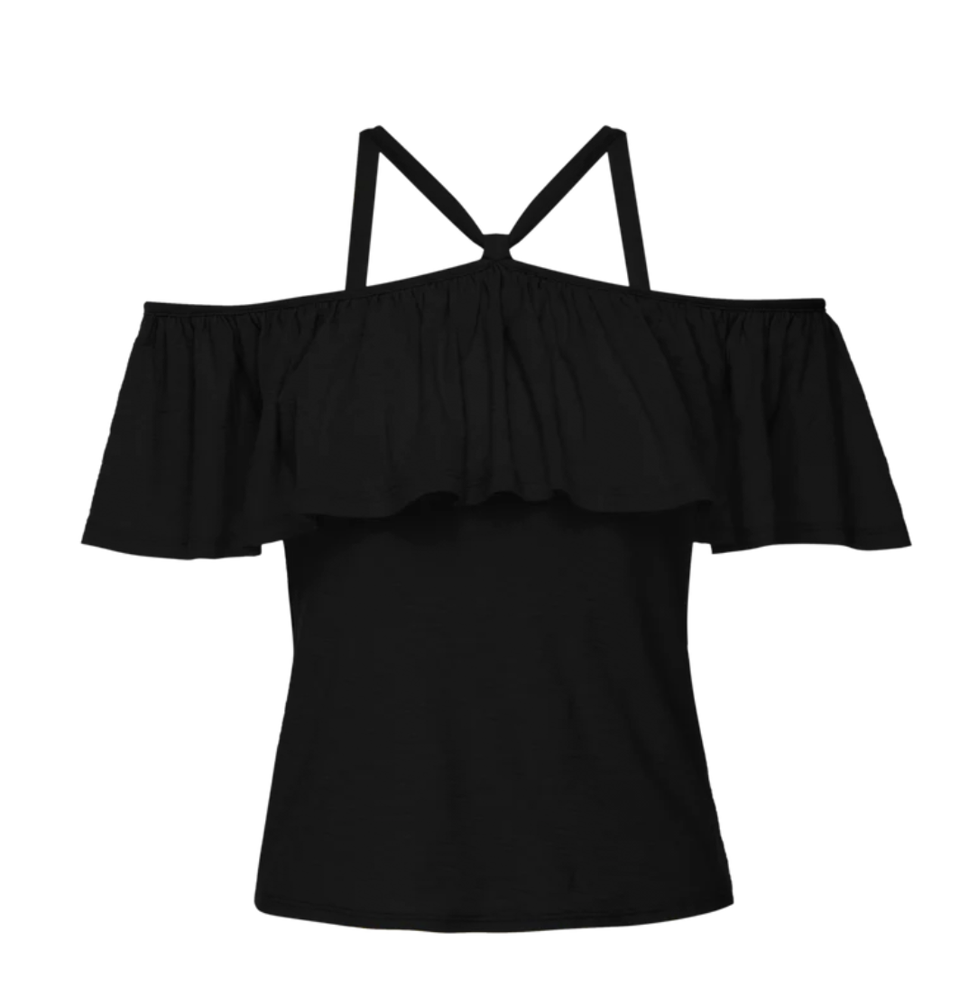 Morgan Ruffled Halter