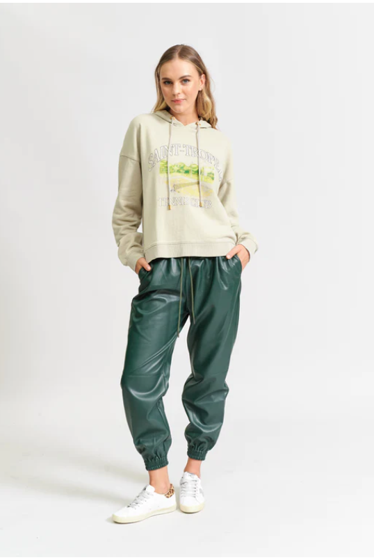 Forest Green Vegan Jogger