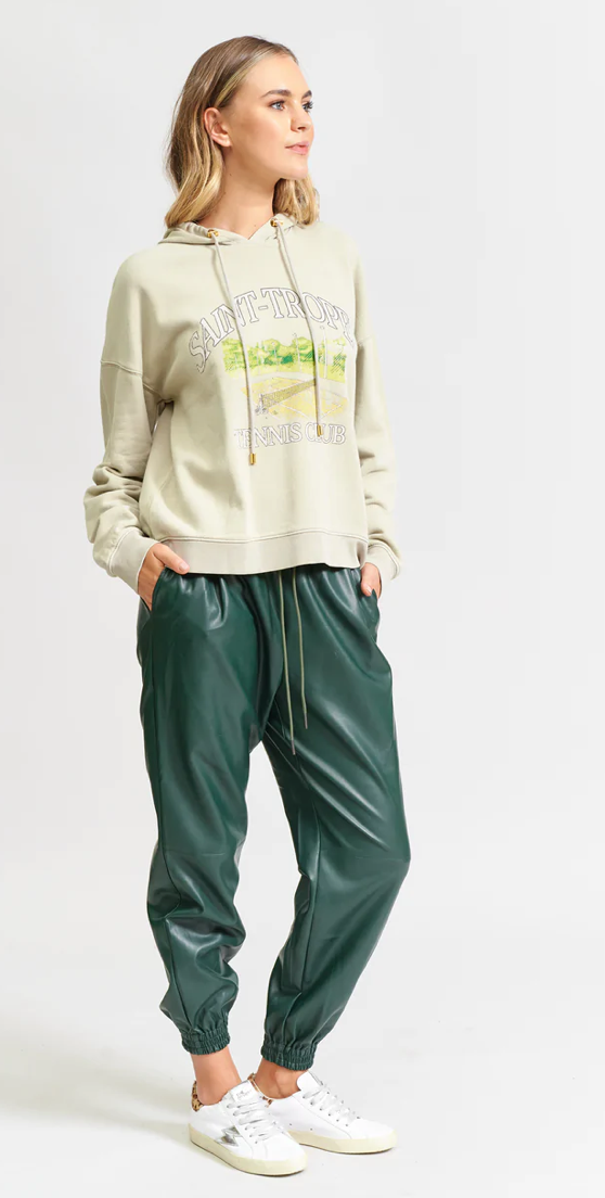Forest Green Vegan Jogger