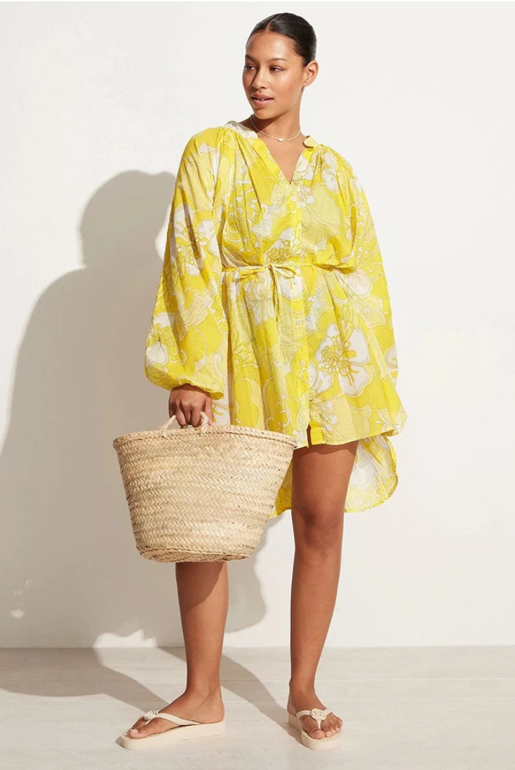 Lucita Smock Dress - La Frana Floral