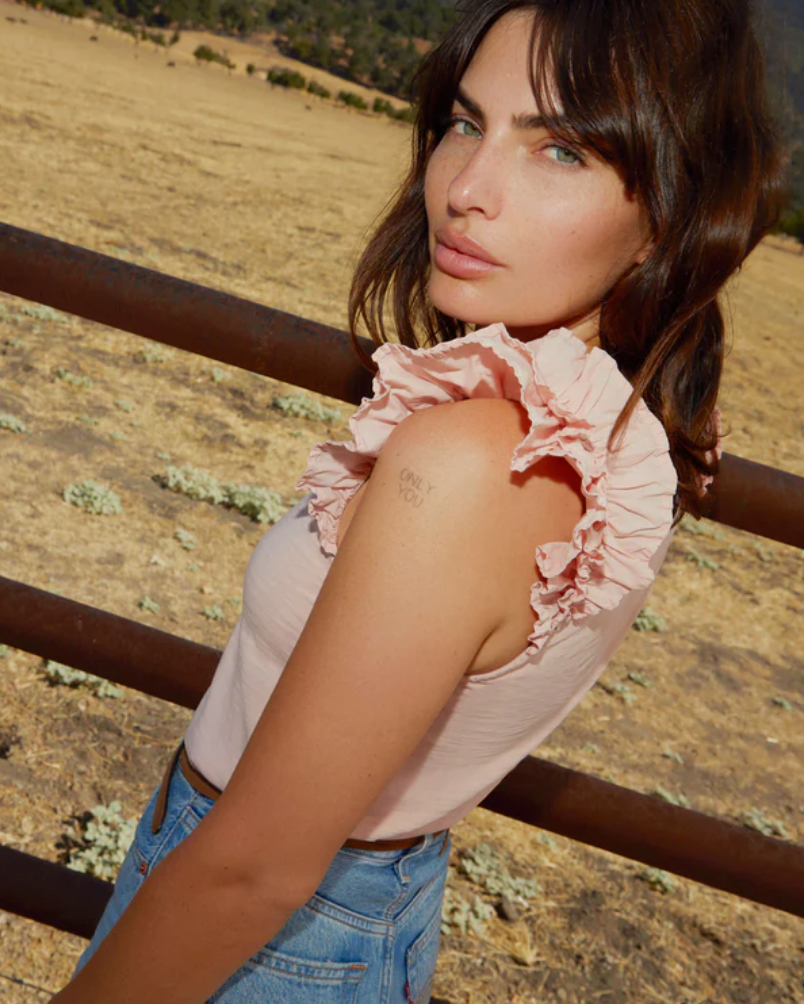 Valentina Ruffled Tank
