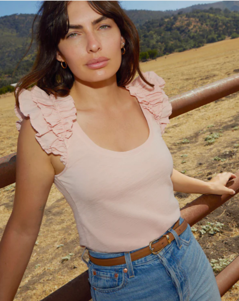 Valentina Ruffled Tank