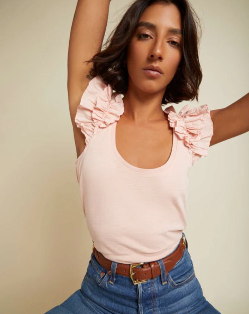 Valentina Ruffled Tank