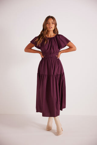 Allegra Cut Out Midi Dress