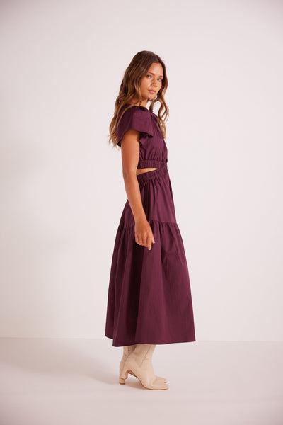 Allegra Cut Out Midi Dress