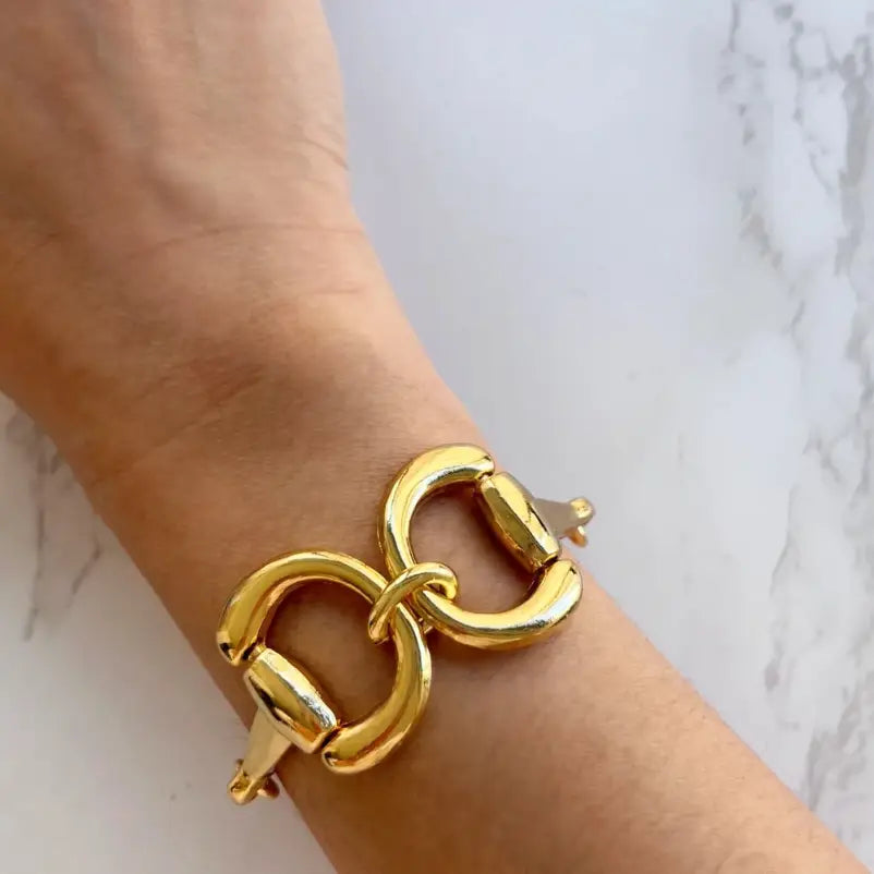 Snaffle Bit Bracelet
