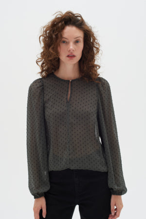Ibi Long Sleeve Blouse