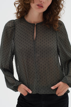 Ibi Long Sleeve Blouse