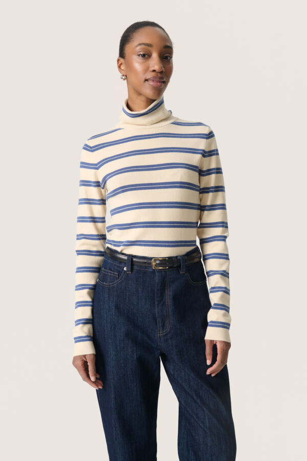 Spina Striped Rollneck