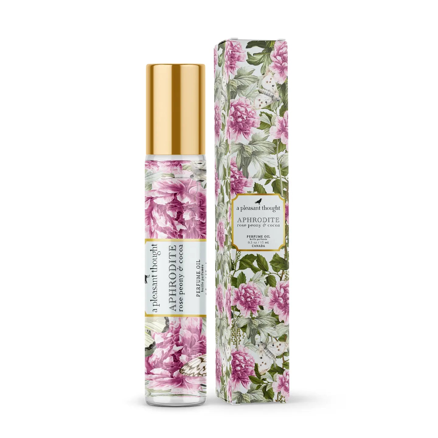 Aphrodite - rose peony & cocoa perfume oil