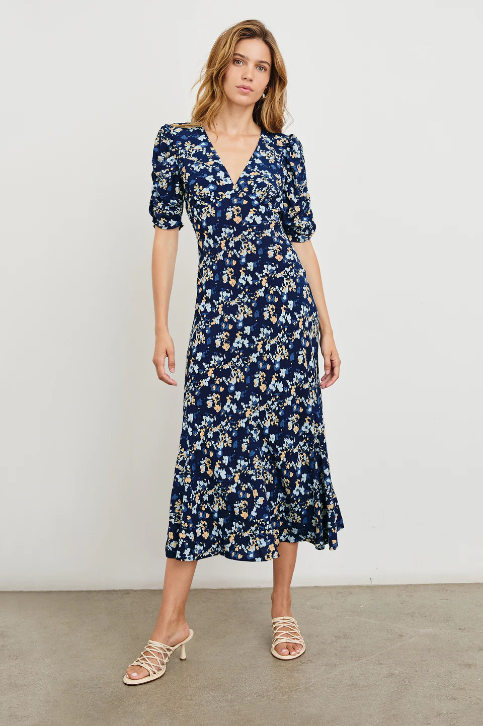 Zariah - Navy Flora