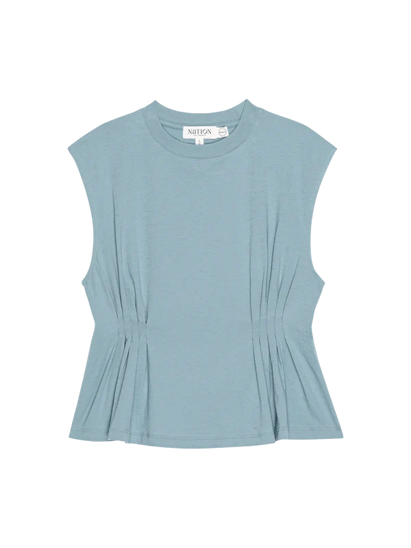 Meg Pleated Top