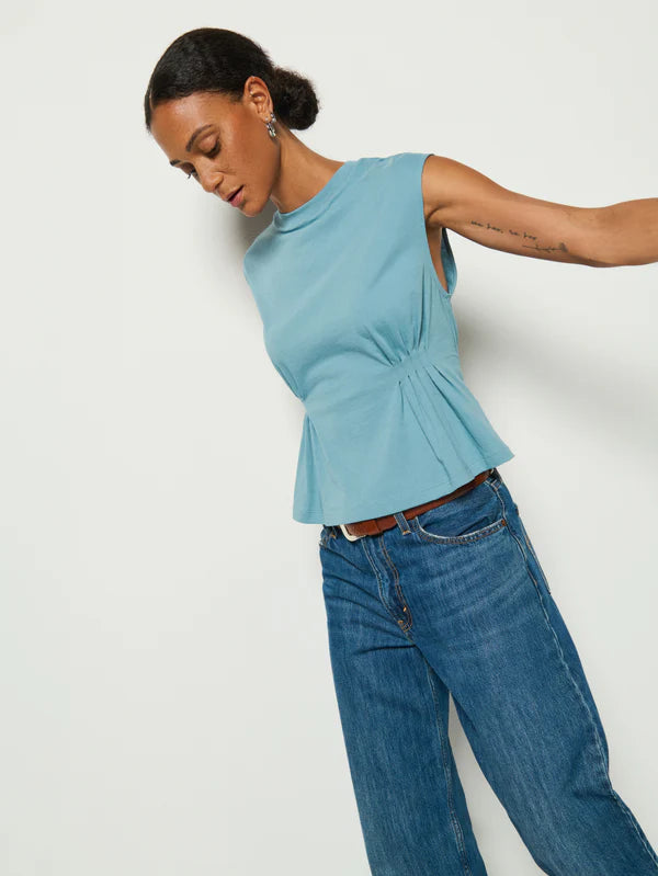 Meg Pleated Top