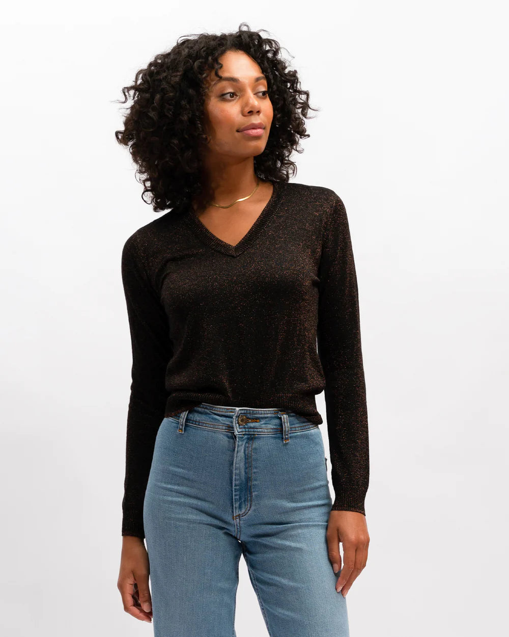 Ava Lurex Knit