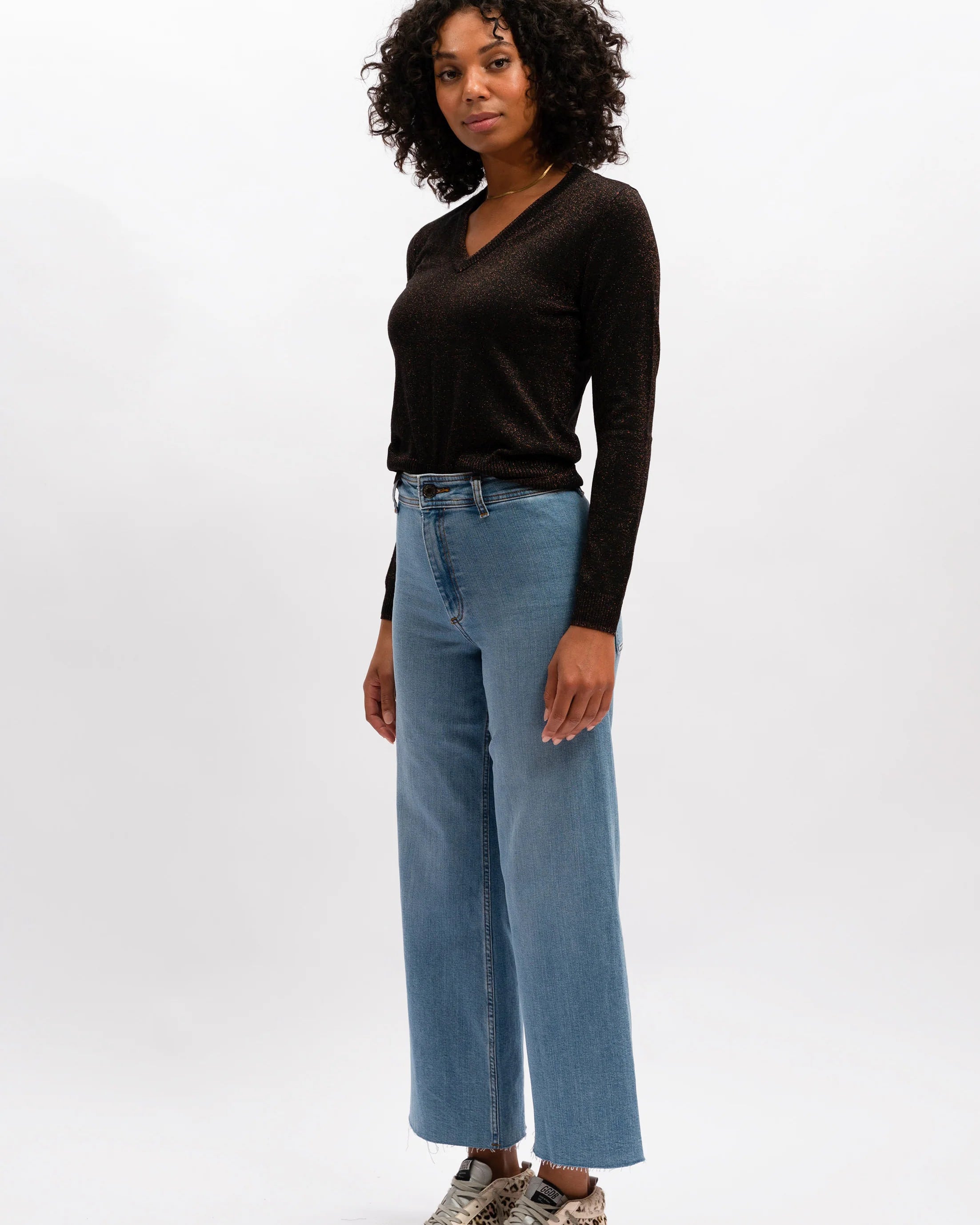 Ava Lurex Knit
