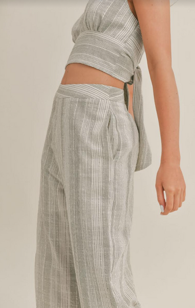 Roman Striped Pant