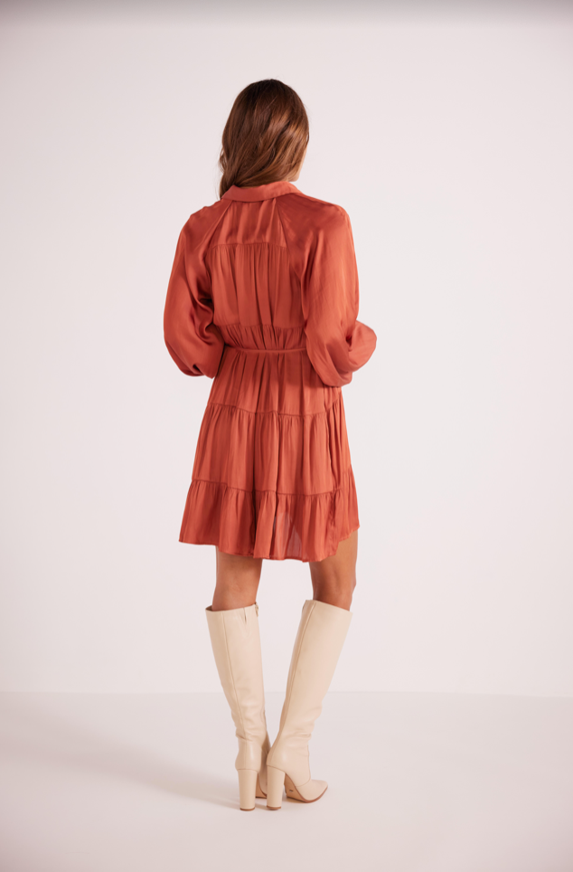 Hannah Tiered Mini Dress