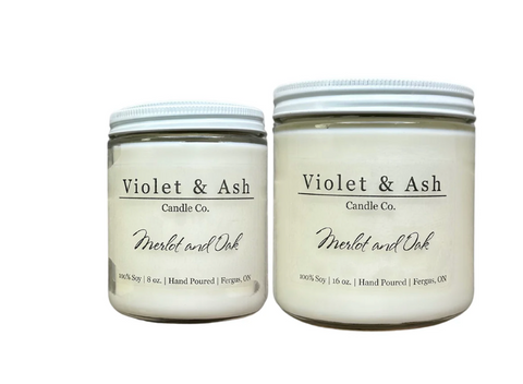 Violet & Ash - Fall Candles - 8oz