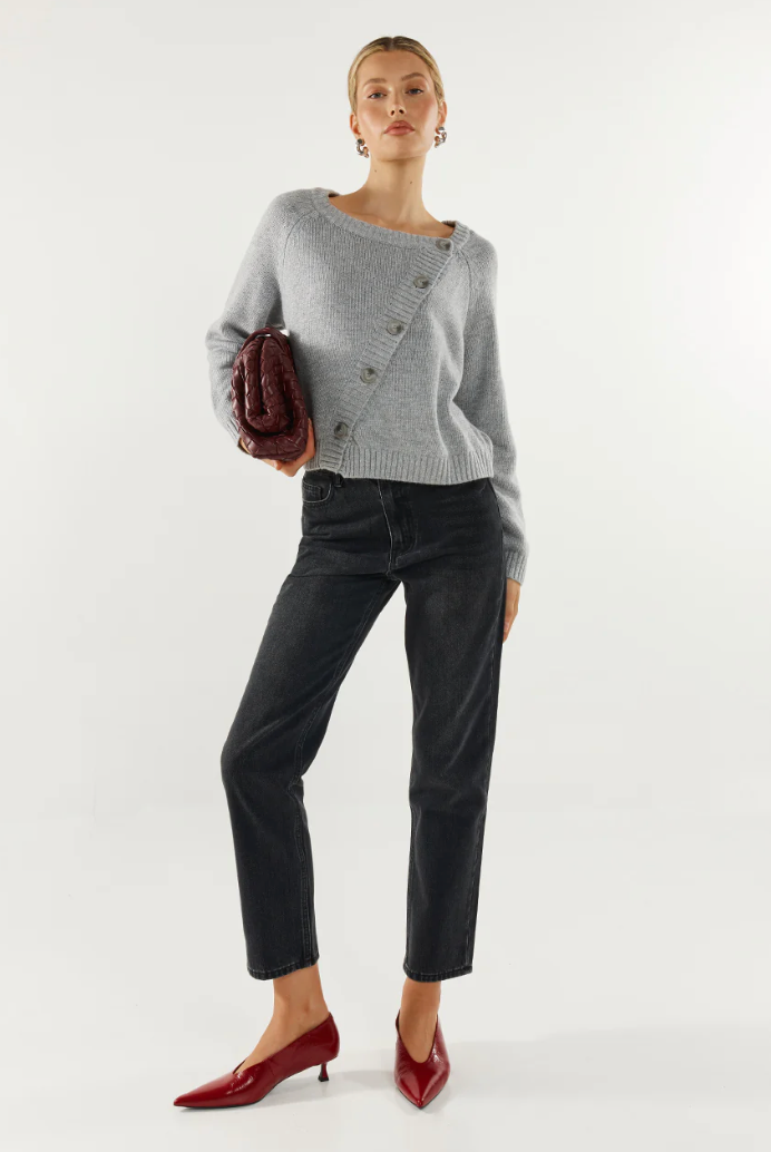 Nylah Cardigan - Grey