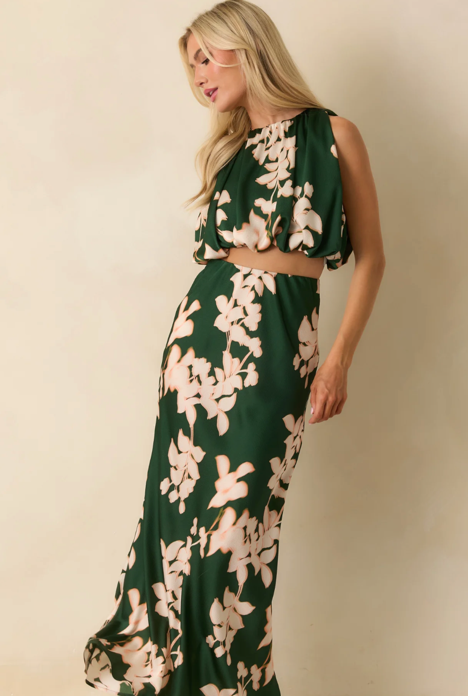 Vilma Rouched Crop Top