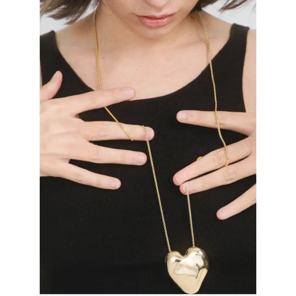 Love - The Large Heart Necklace
