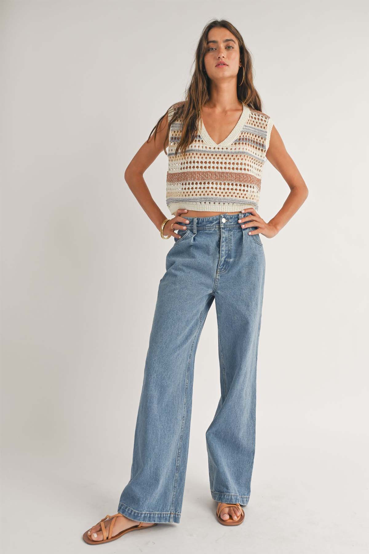 Kerry Pointelle Vest