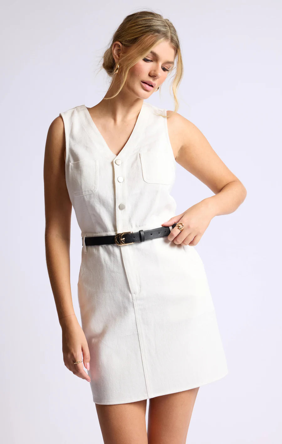 Delilah Denim Mini Dress
