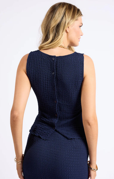 Lost Borders Popcorn Stretch Top