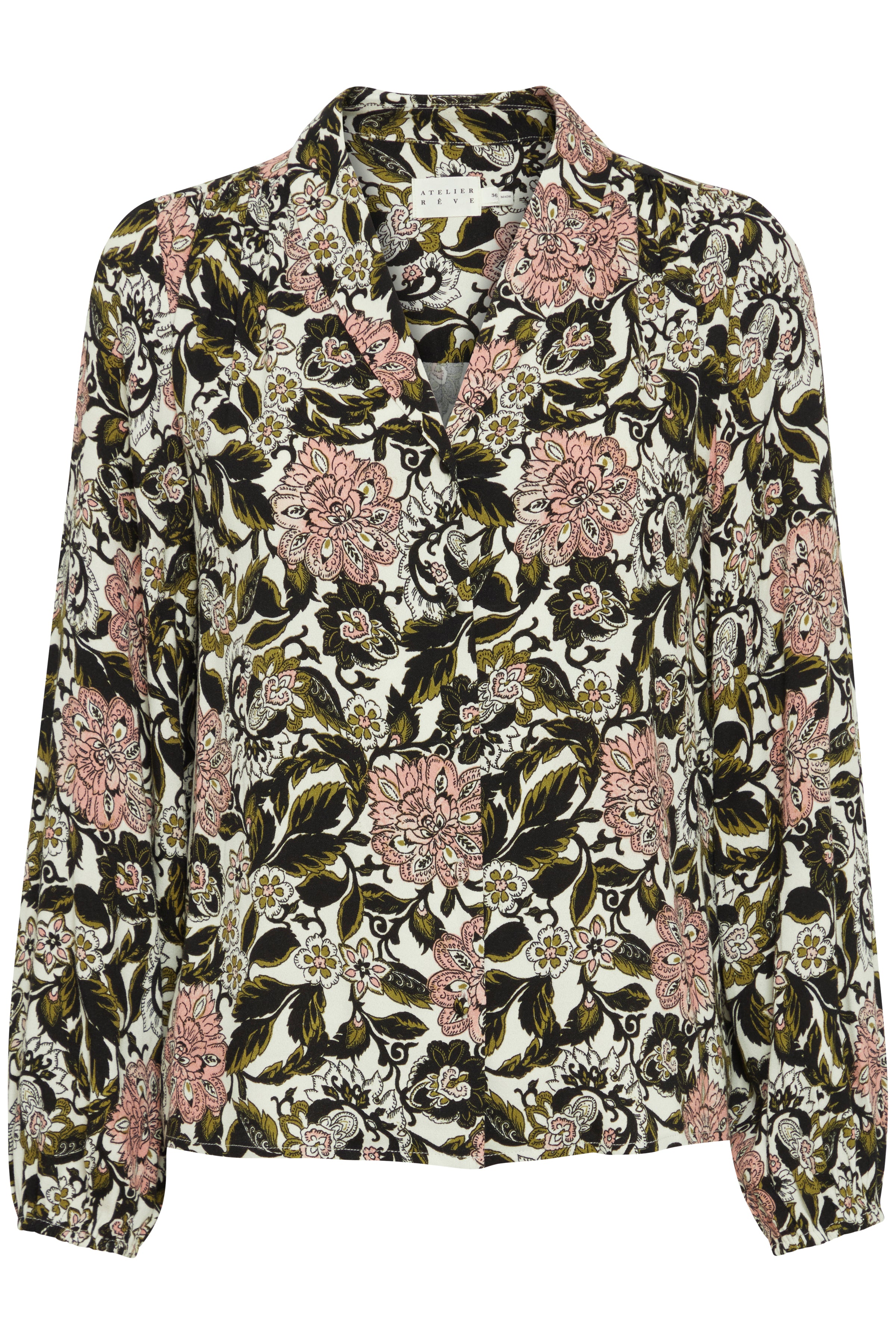 Irrosie Shirt - Vintage Flower Print