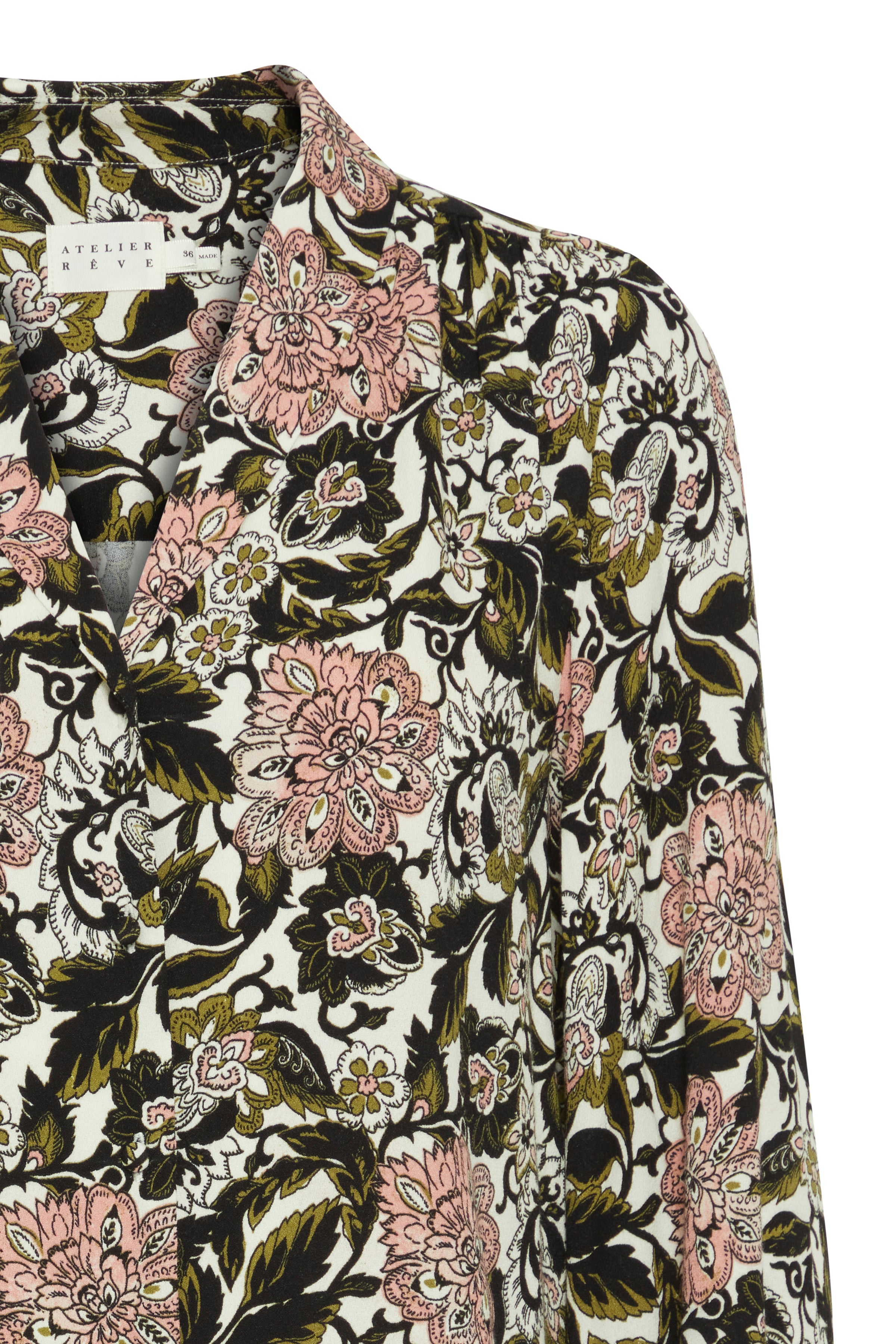 Irrosie Shirt - Vintage Flower Print