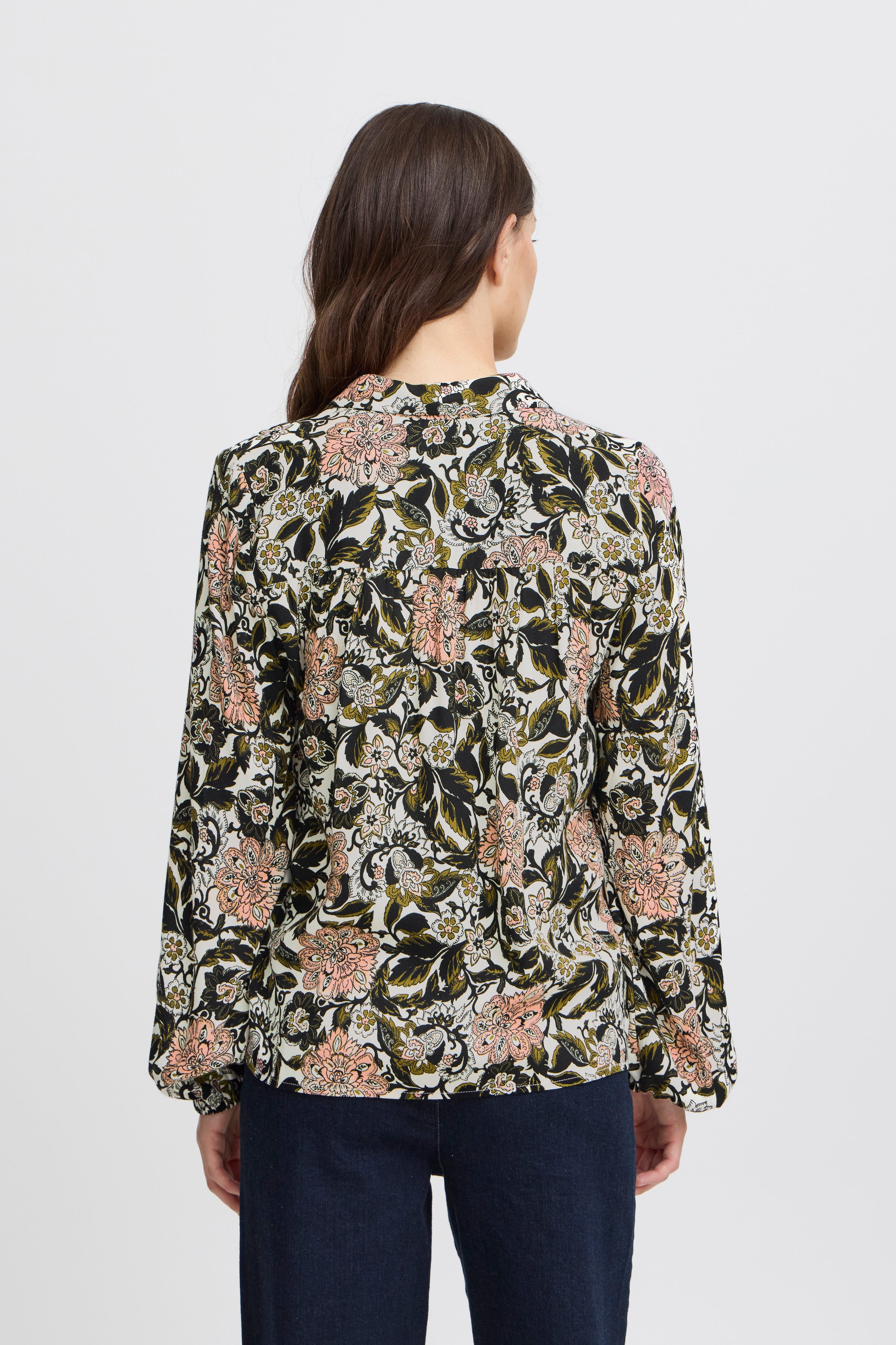 Irrosie Shirt - Vintage Flower Print