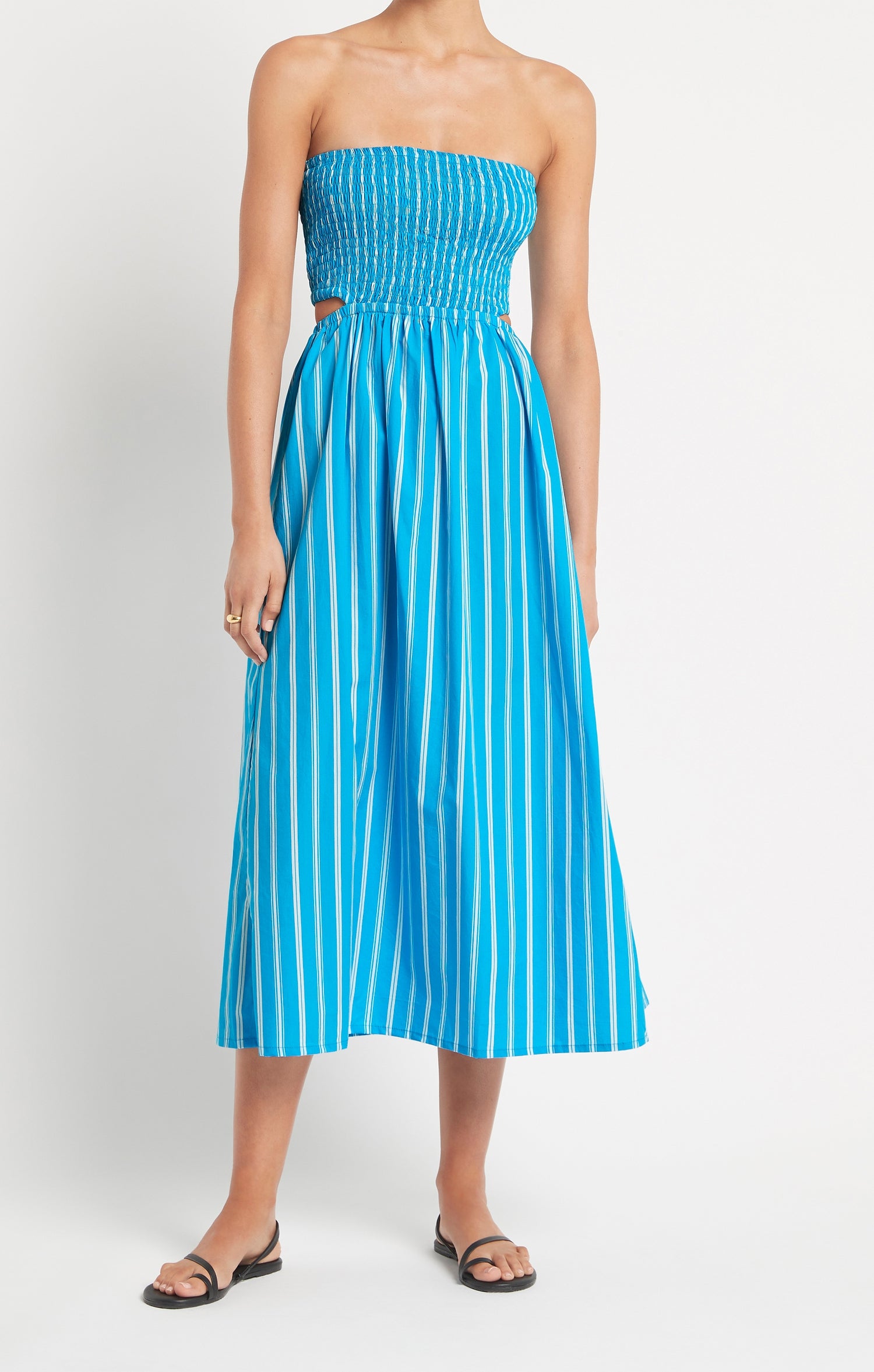 Deva Midi Dress - Maya Stripe