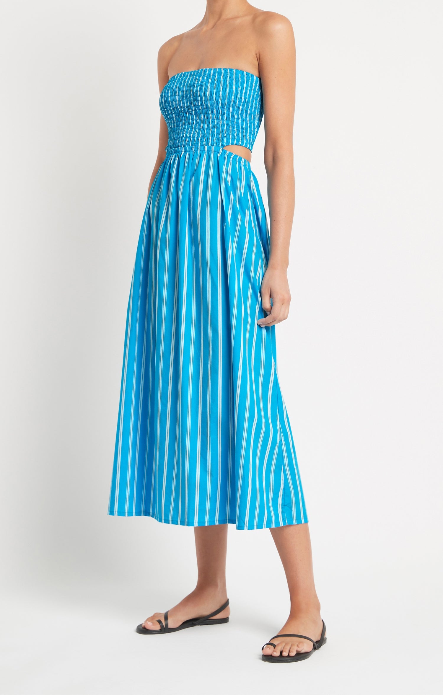 Deva Midi Dress - Maya Stripe