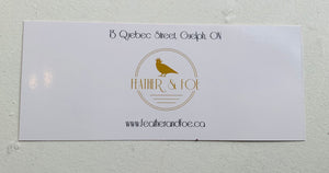 Feather & Foe Gift Card