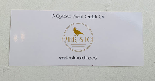 Feather & Foe Gift Card