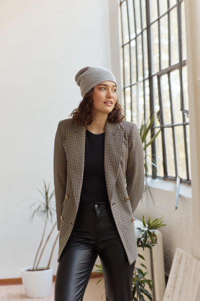 Ingrid - Satin-lined, Cashmere Toque