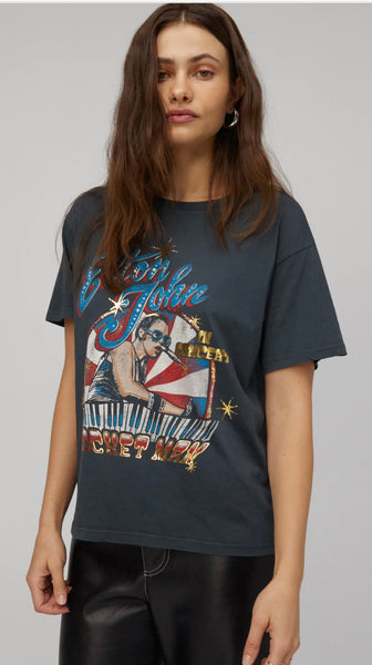Elton John Rocket Man Boyfriend Tee